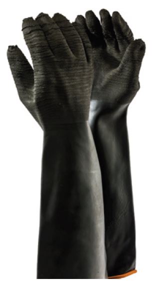 INDUSTRIAL RUBBER ROUGH GLOVES - H2-55