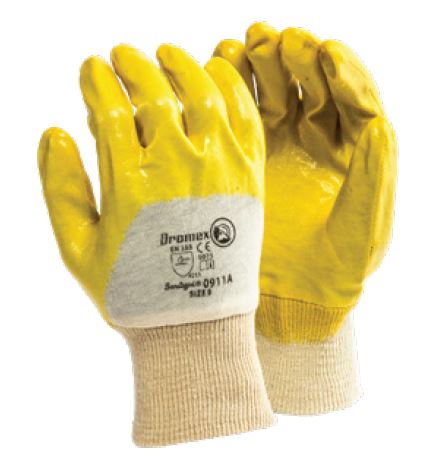 YELLOW ACTIFRESH NITRILE GLOVES - DH0911A